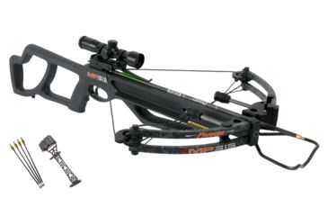 Image of Parker Bows MP-315 w/ Pin Point Scope, Black, 32.25 x 12.75 x 6.5 X315-PP
