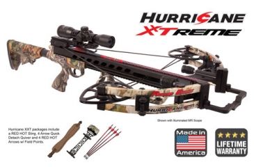 Image of Parker Hurricane XXT Crossbow Package Illuminated MR Scope, Next G1 Vista, X103-IR