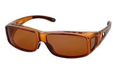 Image of Polaroid Parker Suncovers Sunglasses - Brown Frame, Polarized Copper Lenses PD8043B