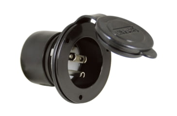 Image of ParkPower By Marinco 125V RV Inlet - 15 Amp, Black, 150BBI.RV