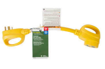 Image of ParkPower Straight Blade Adapter 30A Male To 50A Female, 3050ARV