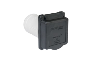 Image of ParkPower Weekender Power Inlet - 50A, Black, 50ARVIB