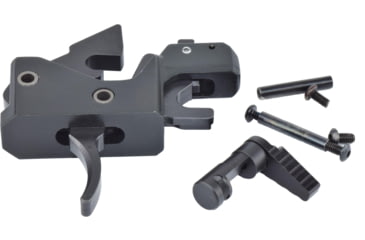 Image of Partisan Triggers Disruptor AR-15 FRT 3 Position Drop In Forced Reset Rifle Trigger, Curved, 3.75-4.1lb, Black, 1
