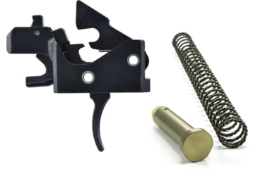 Image of Partisan Triggers Disruptor AR-15 FRT Rifle Trigger, Black &amp; Geissele Super 42 Braided Wire Buffer Spring and Buffer Combo