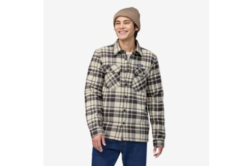 Image of Patagonia Patagonia Mens Insulated Organic Cotton Midweight Fjord Flannel Shirt, 20385-ICBE-S