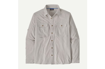 Image of Patagonia Patagonia Mens Long Sleeve Self Guided Sun Shirt, 41825-RVGN-M