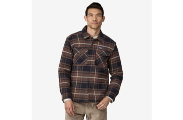 Image of Patagonia Patagonia Mens LW Insulated Fjord Flannel Shirt, 20386-WMIB-M