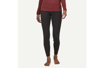 Image of Patagonia Patagonia Womens Capilene Midweight Bottoms, 44492-BLK-M