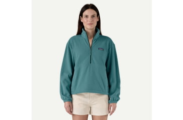 Image of Patagonia Patagonia Womens Micro D 1/2 Zip Fleece Pullover, 23255-FGLP-M
