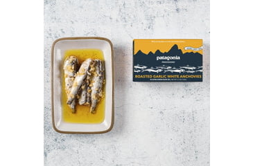 Image of Patagonia Provisions Roasted Garlic Spanish White Anchovies - 5 Cans, 42320670425274