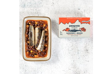 Image of Patagonia Provisions Sardines &amp; Beans: Black Beans, Corn and Salsa - 10 Cans, 44509553721530
