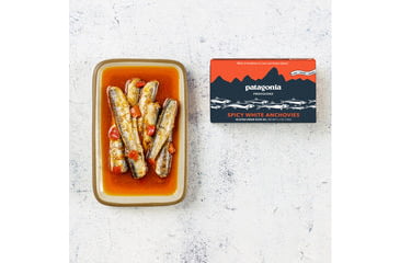 Image of Patagonia Provisions Spicy White Anchovies - 10 Cans, 42600061436090