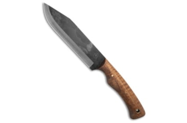 Image of Pathfinder Knife Shop Pathfinder Knives Grizzly Fixed Blade Knife W/Leather Sheath 5.75", Wood, 1095, adult, BHQ-217641