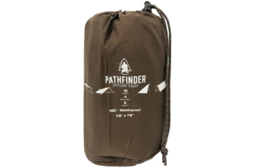 Image of Pathfinder Nylon Tarp, 7.8 x 7.8in, Earth Brown, EBT-PF