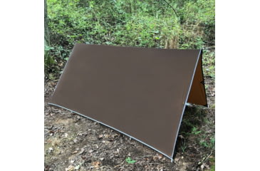 Image of Pathfinder Nylon Tarp, 7.8 x 7.8in, Earth Brown, EBT-PF