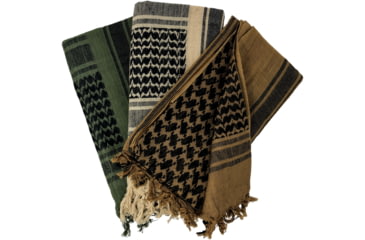 Image of Pathfinder Shemagh, 42x42in, Coyote/Black, 8537-COY