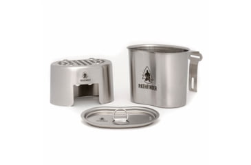 Image of Pathfinder Stainless Steel Gen 2 Canteen Cooking Set, 1050-PF