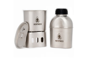 Image of Pathfinder Stainless Steel Gen 2 Canteen Cooking Set, 1050-PF