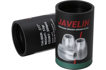 Image of Patriot Javelin .217 Caliber 23gr Swaged Hollow Point Airgun Slugs 200ct, JAV100227