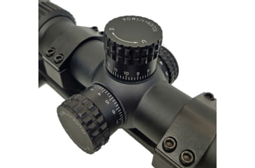 Image of Patriot Optics 3 Gunner Rifle Scope, 1-6x24mm, 24mm, First Focal Plane, Etched Glass BDC Reticle, PO-S-1-6x24mmFFP