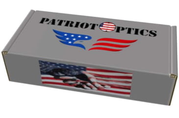 Image of Patriot Optics Patrol Rifle Scope, 3-12x42mm, 1.18in, First Focal Plane, Etched Glass Reticle, Matte Black, PO-S-3-12x42mmFFP