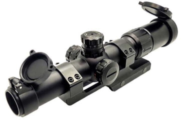 Image of Patriot Optics Argus Rifle Scope, 1.5-6x24mm, 30mm, Second Focal Plane, Etched Glass Black BDC Reticle, Matte Black, PO-S-1.5-6x24mmA