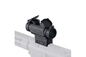 Image of Patriot Optics Astigmanator Prism Scope, 1x25mm, Fast Focus, Dual Circle With Dot Reticle, Black, PO-P-1x25mmA