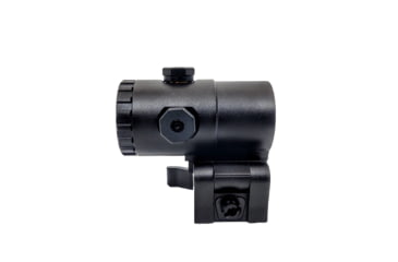 Image of Patriot Optics Collaborare 3X Magnifier W Flip To Side Mount, Matte Black, 3x, PO-M-3XC