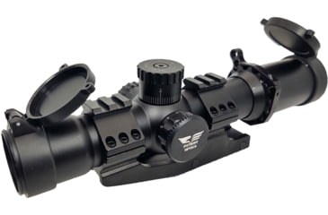 Image of Patriot Optics Prowess Rifle Scope, 1-10x30mm, 35mm, First Focal Plane, Etched Glass MIL-Dot Reticle, Matte Black, PO-S-1-10x30mmFFP