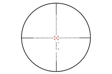 Image of Patriot Optics Valor Rifle Scope, 1-8x24mm, 30mm, Second Focal Plane, Illuminated Reticle, Matte Black, PO-S-1-8x24mmV