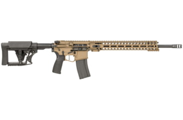 Image of Patriot Ordnance Renegade + Semi-Auto Rifle, 6mm ARC, 18.50 in barrel, 1-8 Twist, Muzzle Brake, 30 Rounds, 01896-FRRMPG