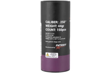 Image of Patriot Javelin Slug Gen 2, .250 Caliber, 44 Grain, JAV101275