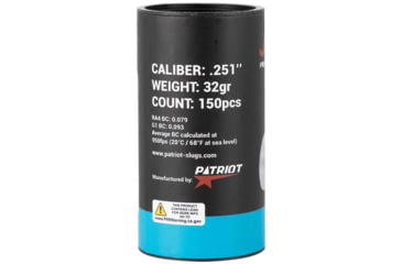 Image of Patriot Javelin Slug Gen 2, .251 Caliber, 32 Grain, JAV101270