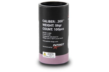 Image of Patriot Javelin Slug Gen 2 .300 Caliber 56 Grain Rifle Ammo, 100 Rounds, JAV101279