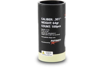 Image of Patriot Javelin Slug Gen 2, .301 Caliber, 64 Grain, JAV101284