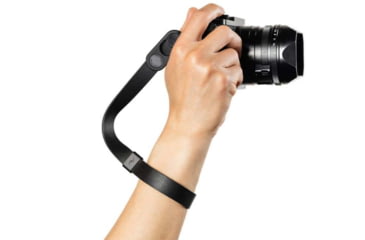 Image of Peak Design Cuff Leather Camera Strap Wrist, Black, Standard, LRS-WR-BK-1