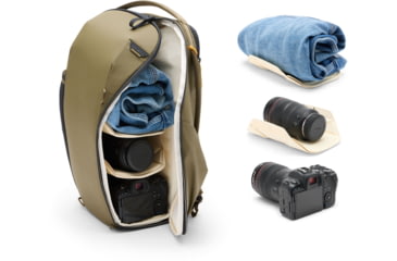 Image of Peak Design Everyday 20 Liters Zip Bag, Kelp, BEDBZ-20-KP-3