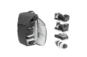 Image of Peak Design Everyday V2 Backpack, 30 Liters, Black, BEDB-30-BK-3