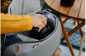 Image of Peak Design Everyday Zip V2 Backpack, 20 Liters, Ash, BEDBZ-20-AS-3