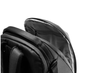 Image of Peak Design Everyday Zip V2 Backpack, 20 Liters, Black, BEDBZ-20-BK-3