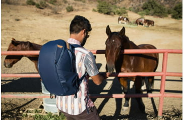 Image of Peak Design Everyday Zip V2 Backpack, 20 Liters, Midnight, BEDBZ-20-MN-3