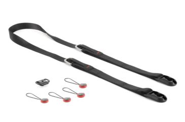 Image of Peak Design Leash Camera Strap, 32.6 - 57.1 in., Black, L-BL-3