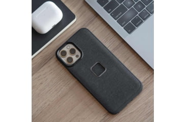 Image of Peak Design Mobile Everyday Fabric Case iPhone 14 Pro Max, Charcoal, M-MC-BC-CH-1