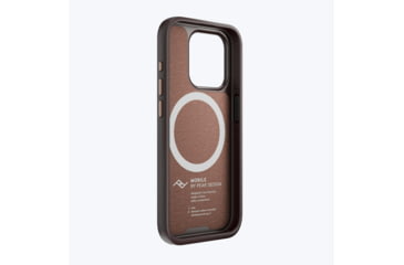 Image of Peak Design Mobile Everyday Fabric Case iPhone 15 Pro v2, Redwood, M-MC-BK-RD-2