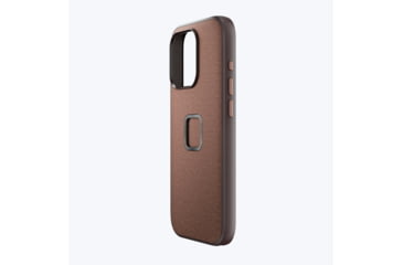 Image of Peak Design Mobile Everyday Fabric Case iPhone 15 Pro v2, Redwood, M-MC-BK-RD-2