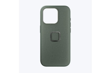 Image of Peak Design Mobile Everyday Fabric Case iPhone 15 Pro v2, Sage, M-MC-BK-SG-2
