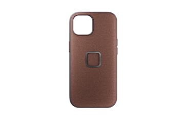 Image of Peak Design Mobile Everyday Fabric Case iPhone 15, Redwood, M-MC-BH-RD-1