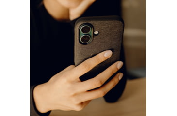 Image of Peak Design Mobile Everyday Fabric Case iPhone 16, Charcoal, M-MC-BS-CH-1