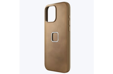 Image of Peak Design Mobile Everyday Fabric Case iPhone 16 Pro Max, Tan, M-MC-BV-BR-1