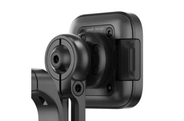 Image of Peak Design Motorcycle Bar Mount, Non-charging, Locking V2, Black, M-MM-AB-BK-2
